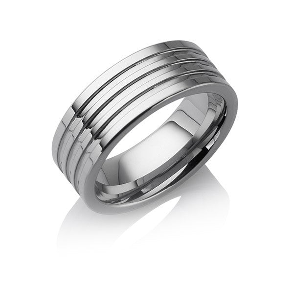 Tungstino Ring "3-Line" Wolframcarbid