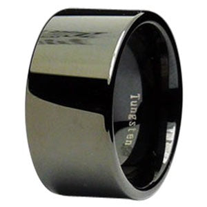 Tungstino Ring "Ultra Wide Black" Wolframcarbid